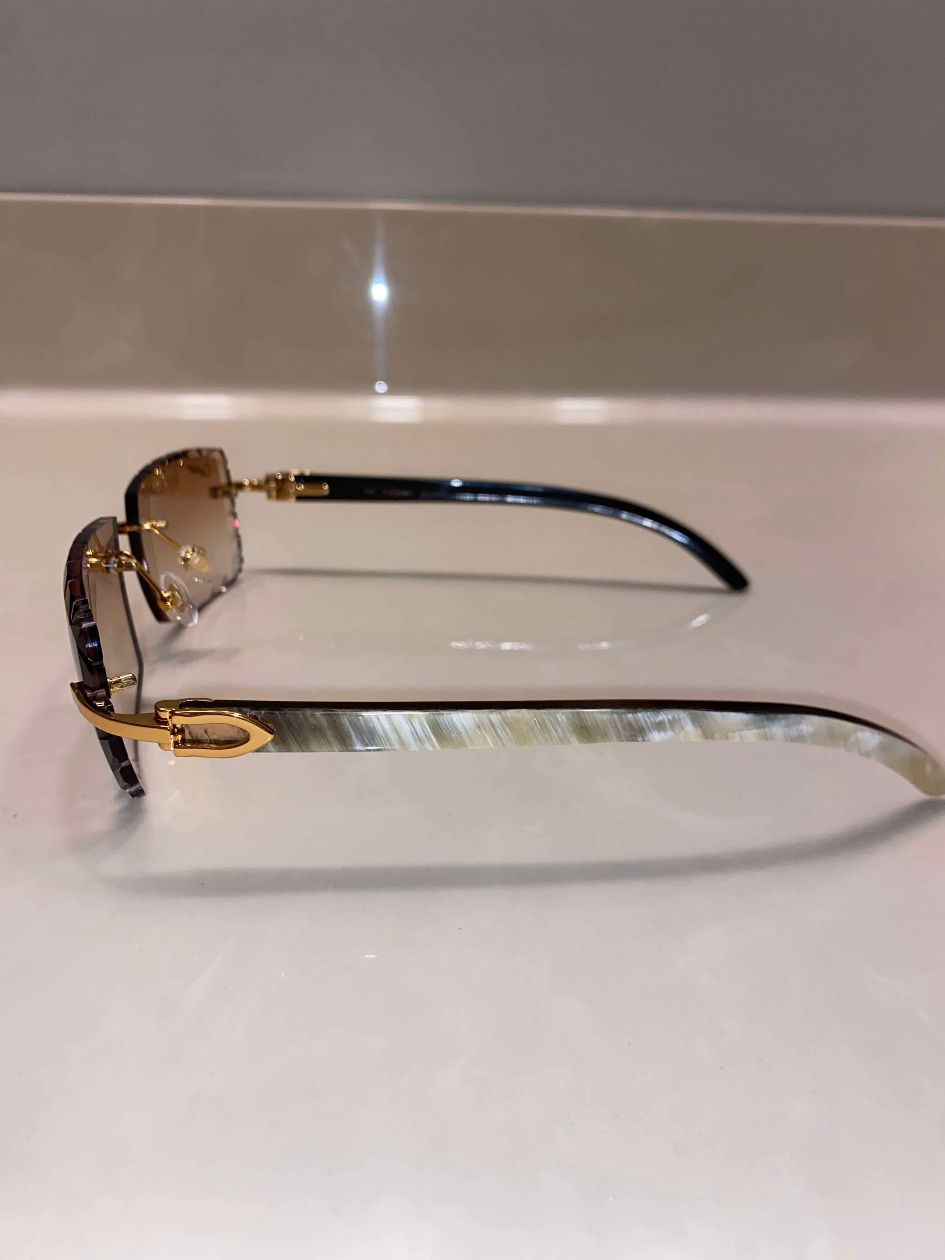 White Buffs Hennessy Tint Diamond Cut Lens