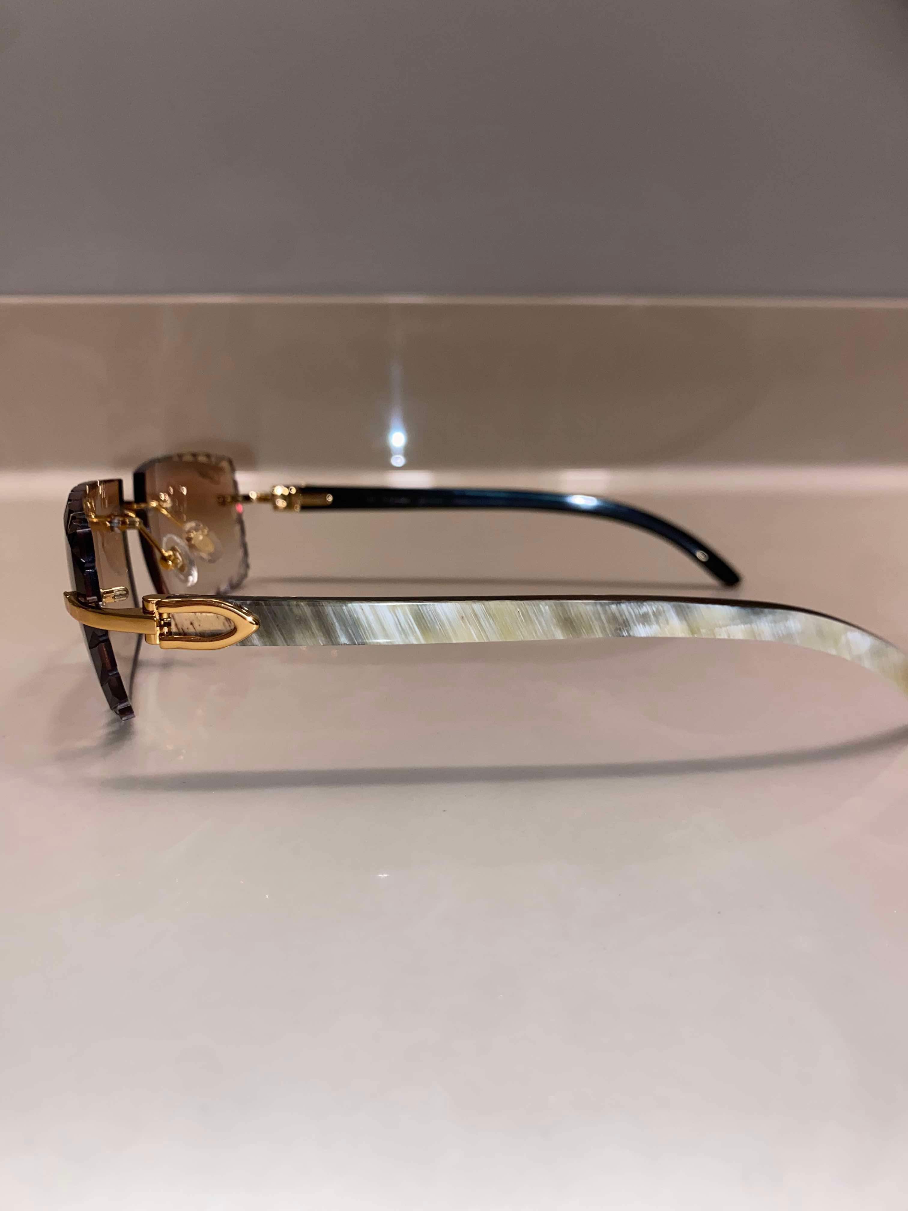 White Buffs Hennessy Tint Diamond Cut Lens