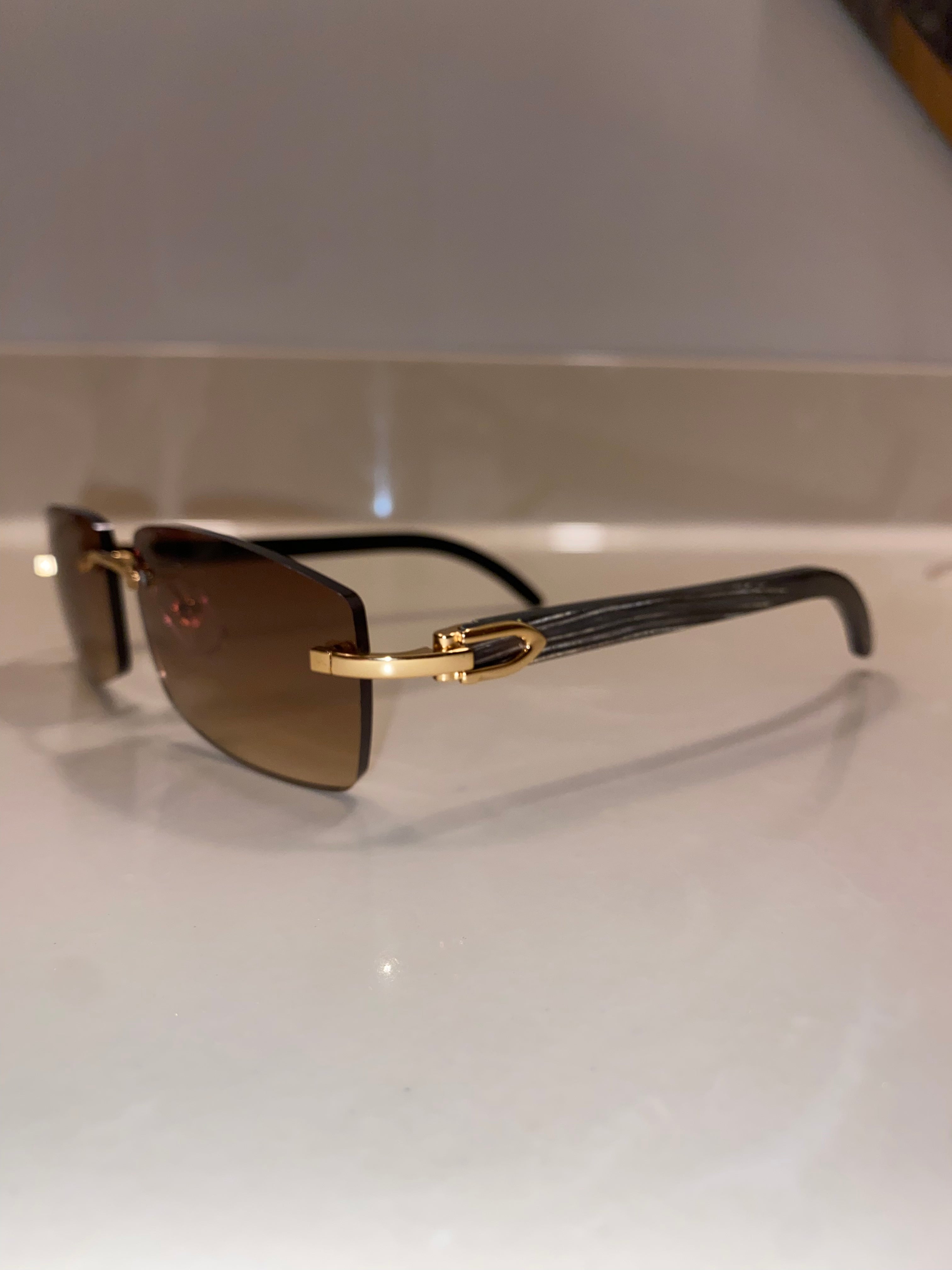 Black Hennessy Buffs Gold Frame Classic Buffs