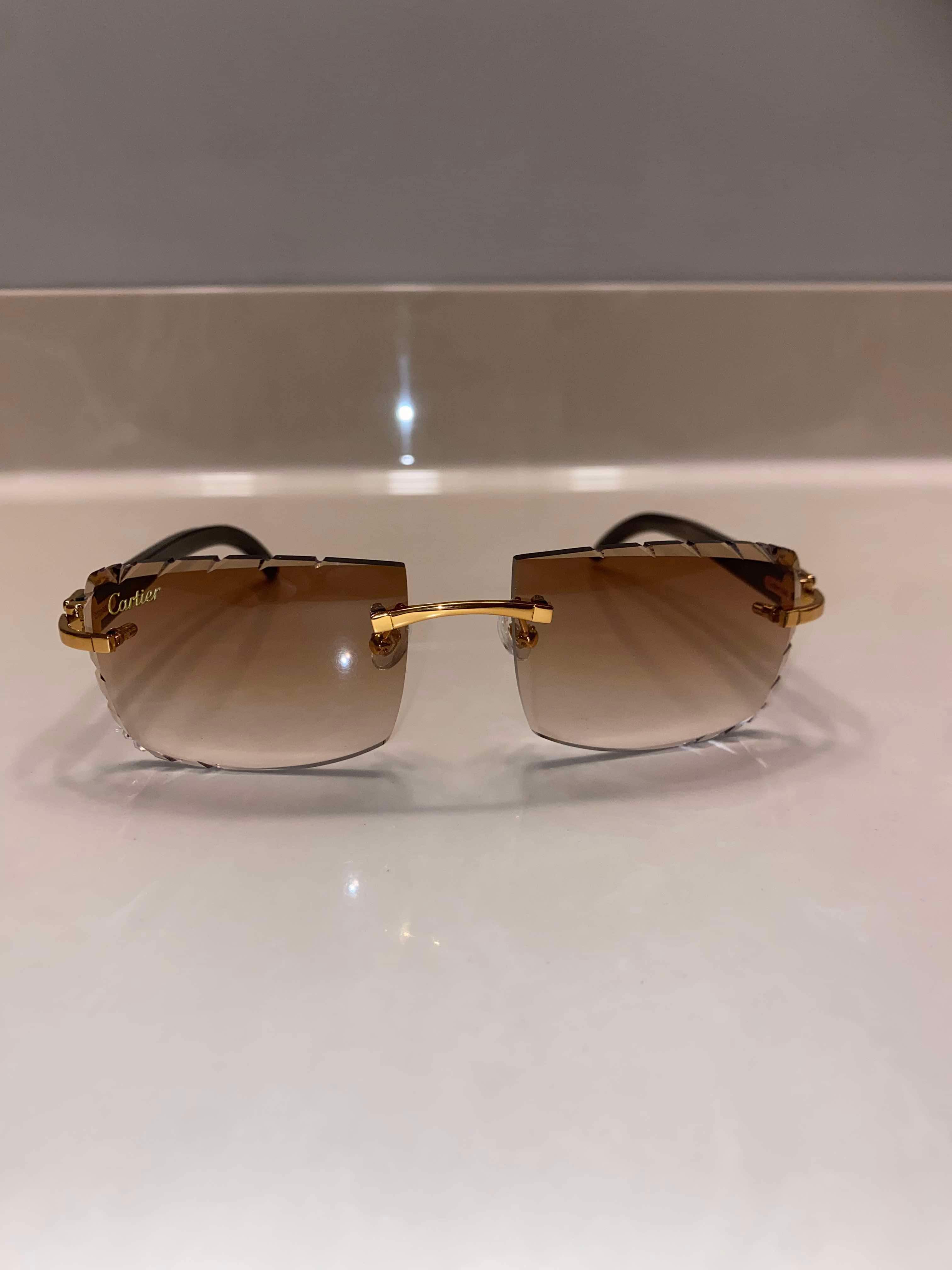 White Buffs Hennessy Tint Diamond Cut Lens