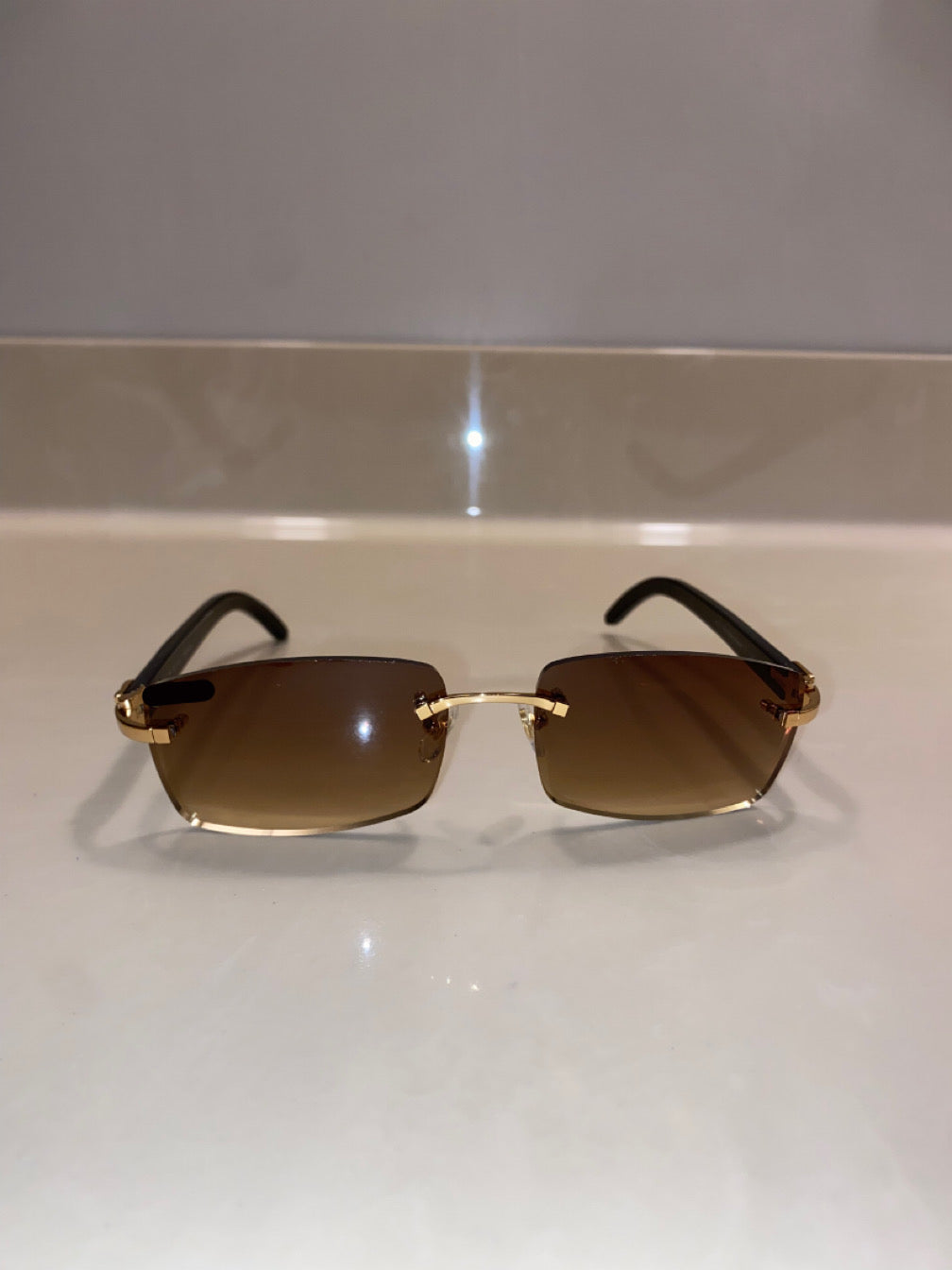 Black Hennessy Buffs Gold Frame Classic Buffs