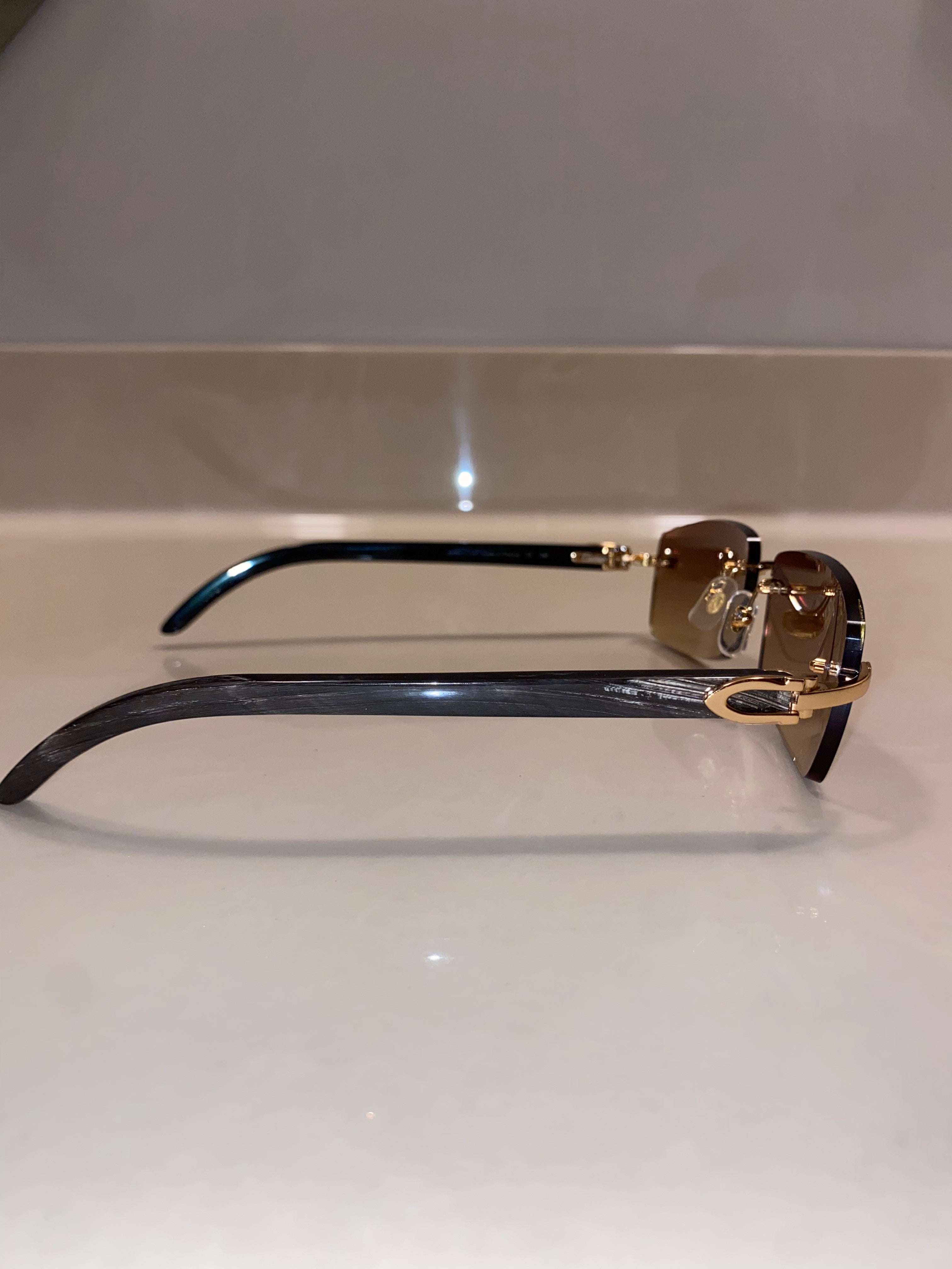 Black Hennessy Buffs Gold Frame Classic Buffs