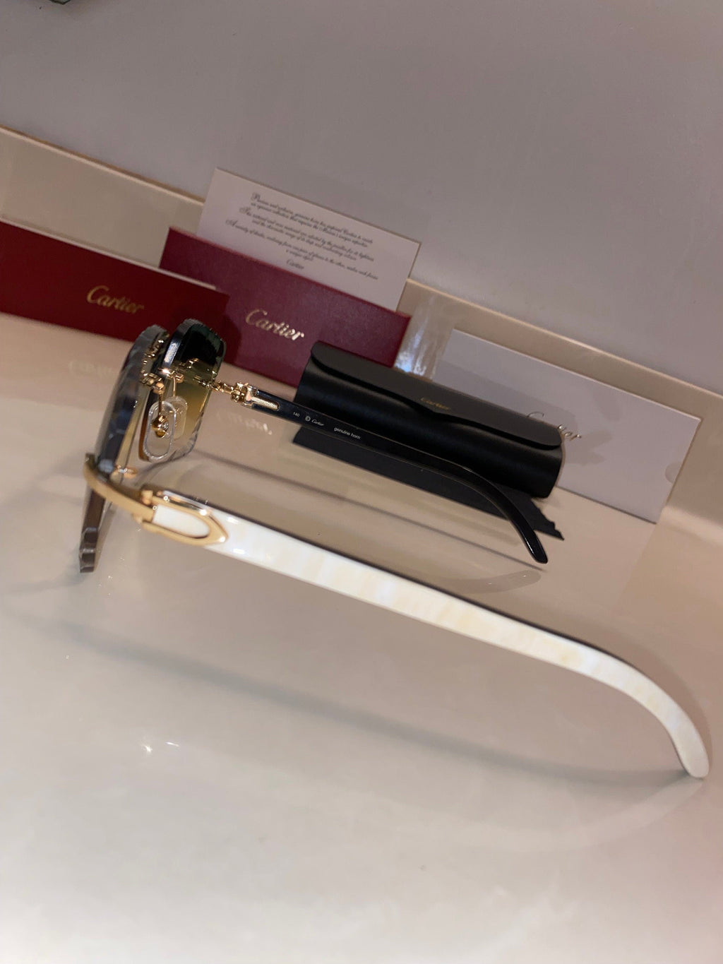 Gold Buffs Cut Style Large 60mm Lenses