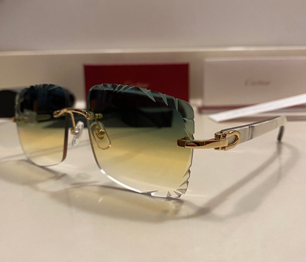 Gold Buffs Cut Style Large 60mm Lenses