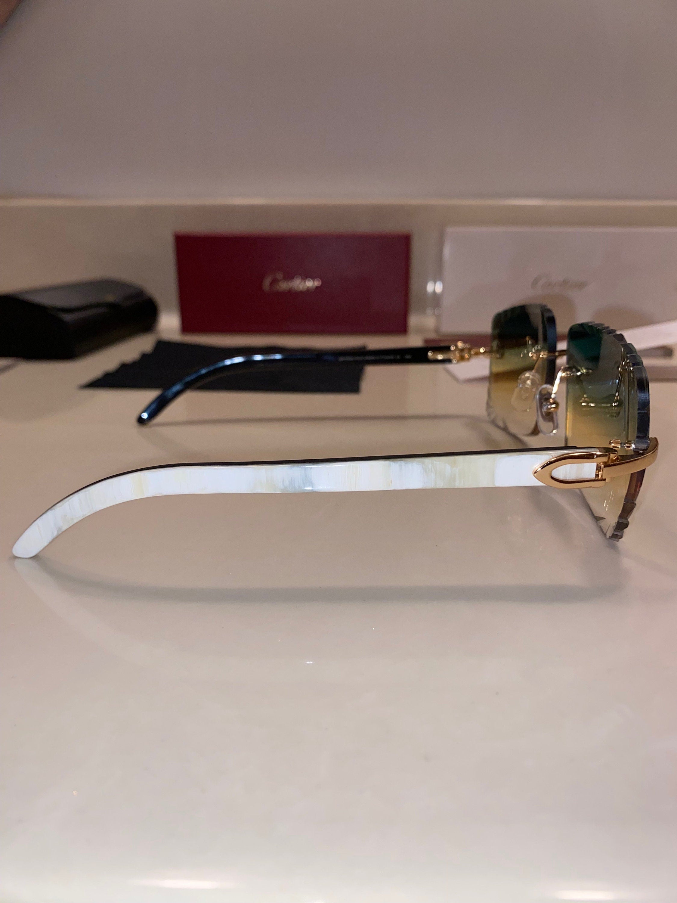 Gold Buffs Cut Style Large 60mm Lenses