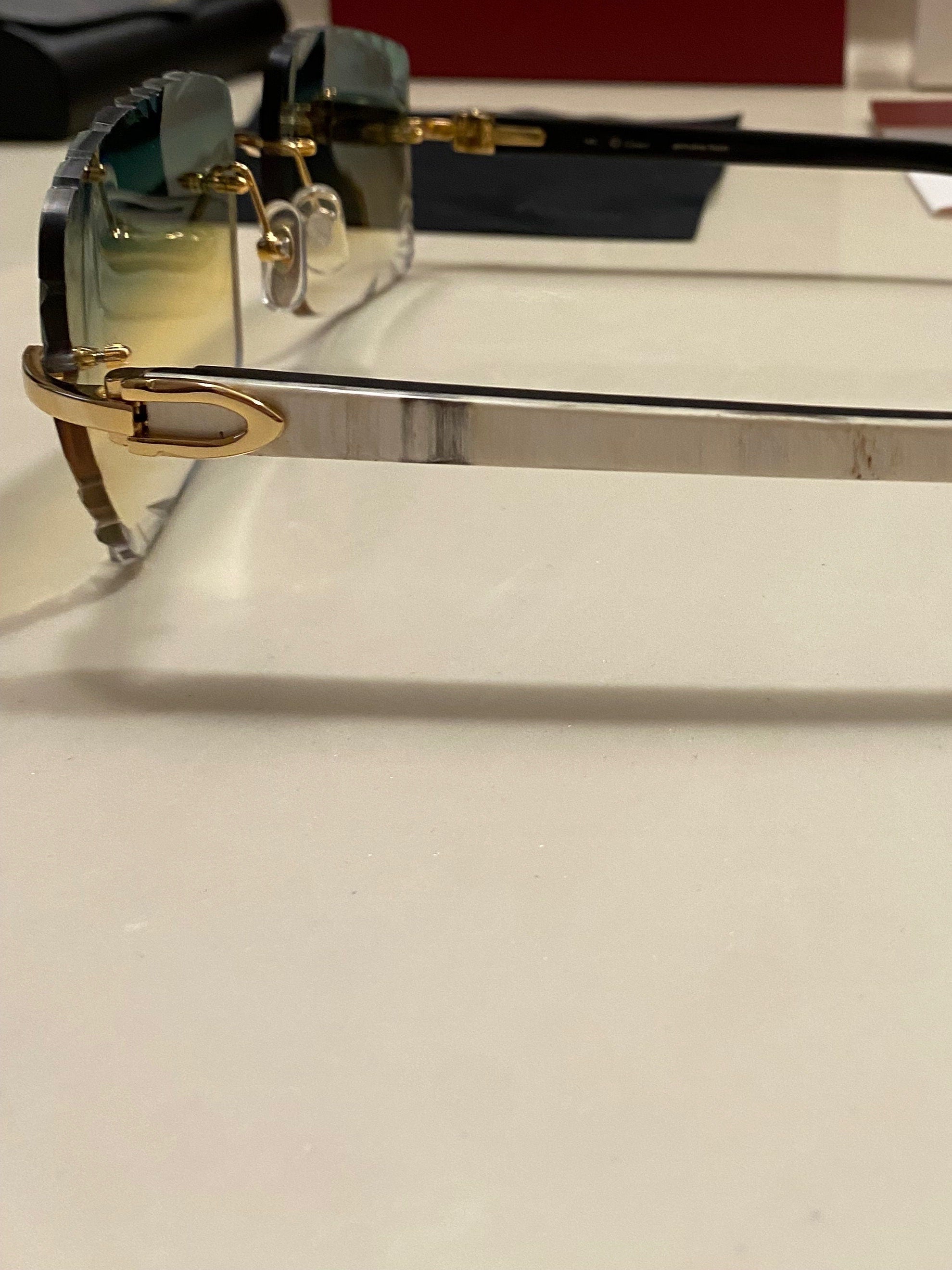 Gold Buffs Cut Style Large 60mm Lenses