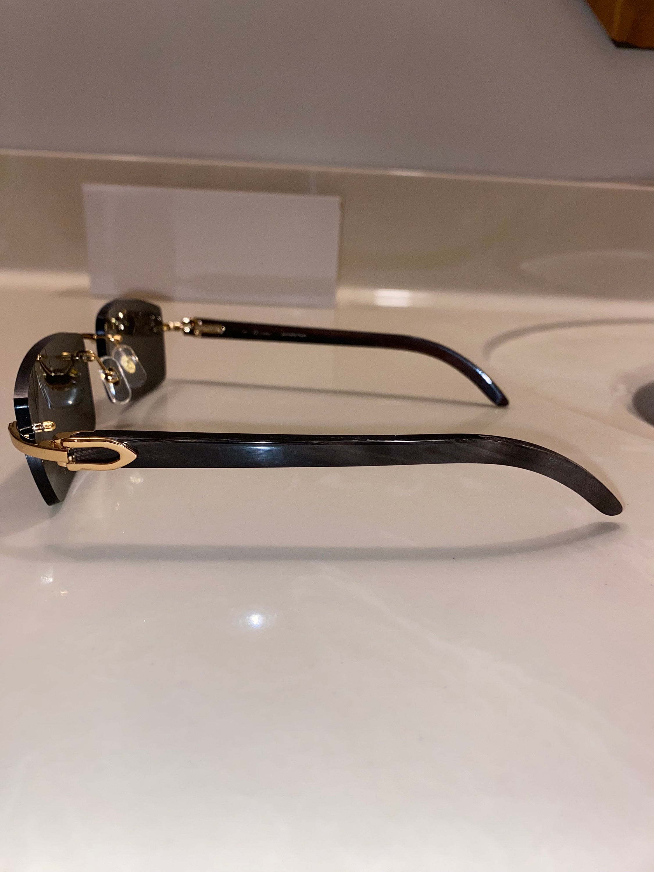 Classic Buffs Blacked Out | Black Lenses | Black Sticks