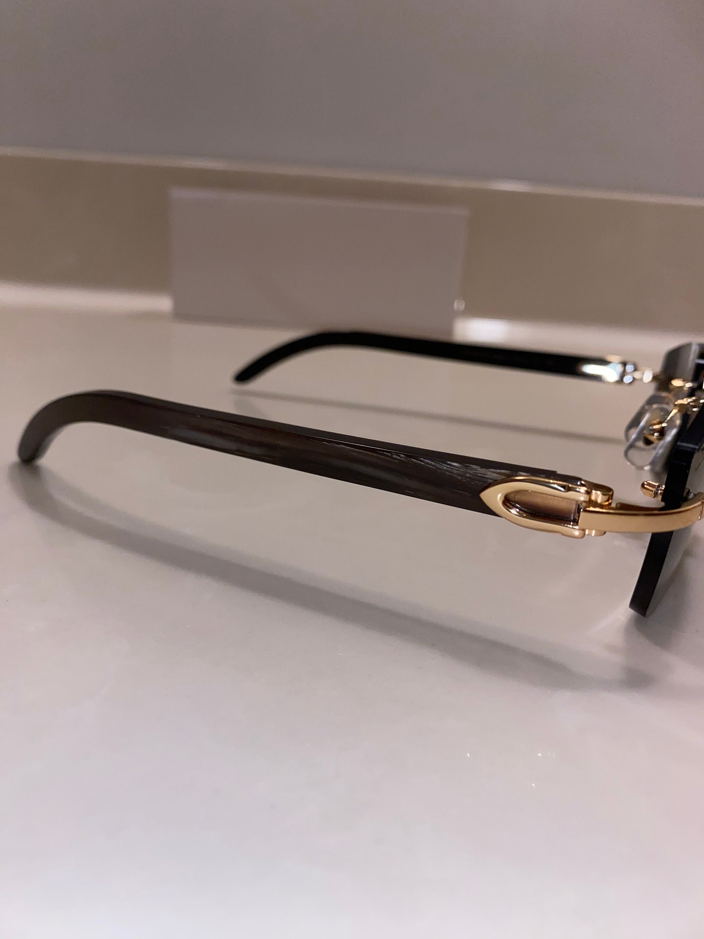 Classic Buffs Blacked Out | Black Lenses | Black Sticks