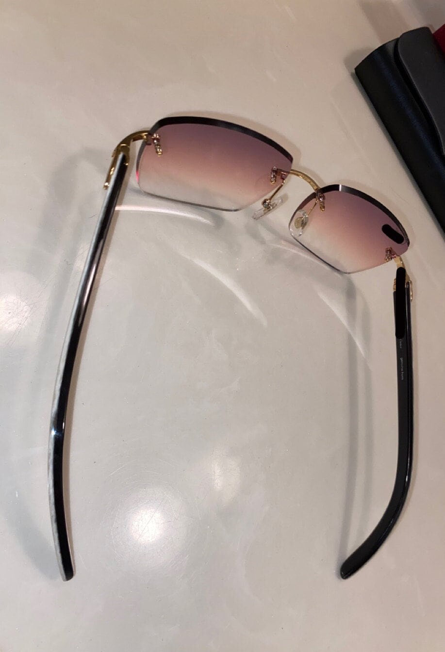 Plain Jane White Buffs Larger Hennesy Lenses