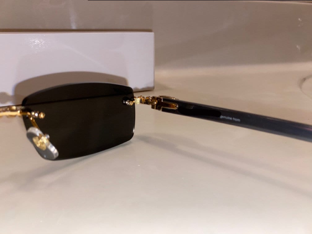 Classic Buffs Blacked Out | Black Lenses | Black Sticks