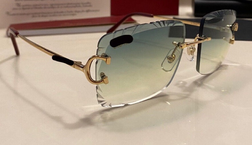 Wires C Plain Jane | Gold Green Faded Cut Lenses